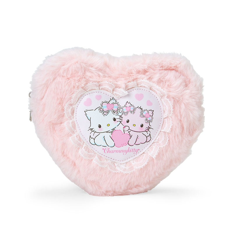 Charmmy Kitty Plush Zipper Pouch (Heisei Fluffy Heart Series)