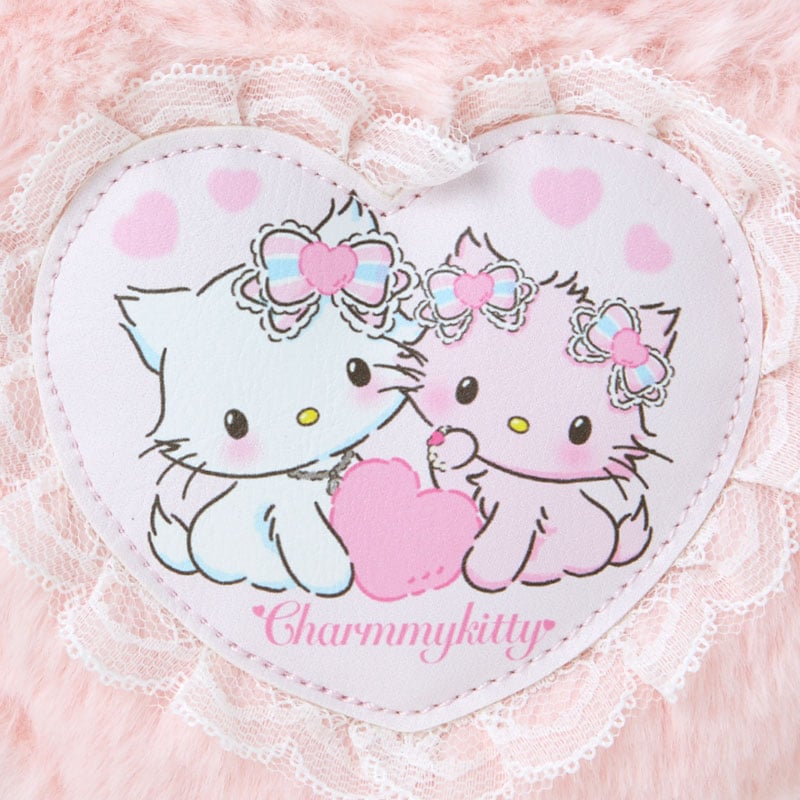 Charmmy Kitty Plush Zipper Pouch (Heisei Fluffy Heart Series)