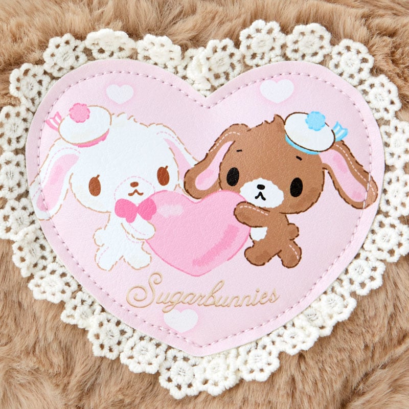 Sugarbunnies Plush Zipper Pouch (Heisei Fluffy Heart Series)