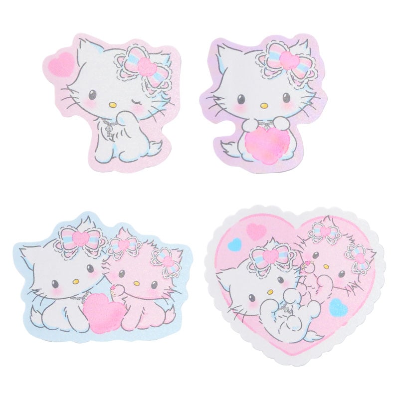 Charmmy Kitty 16-pc Sticker Pack (Heisei Fluffy Heart Series)