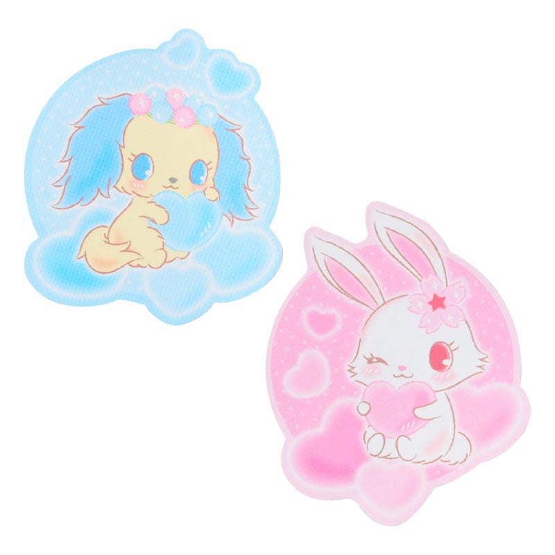 Jewelpet 16-pc Sticker Pack (Heisei Fluffy Heart Series)