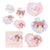 Sugarbunnies 16-pc Sticker Pack (Heisei Fluffy Heart Series)