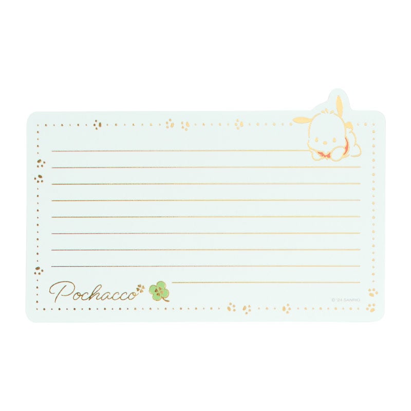 Pochacco Classic Enclosure Letter Set