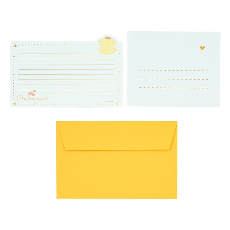 Pompompurin Classic Enclosure Letter Set
