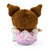 Kuromi Plush Mascot Keychain (Retro Pastel Series)