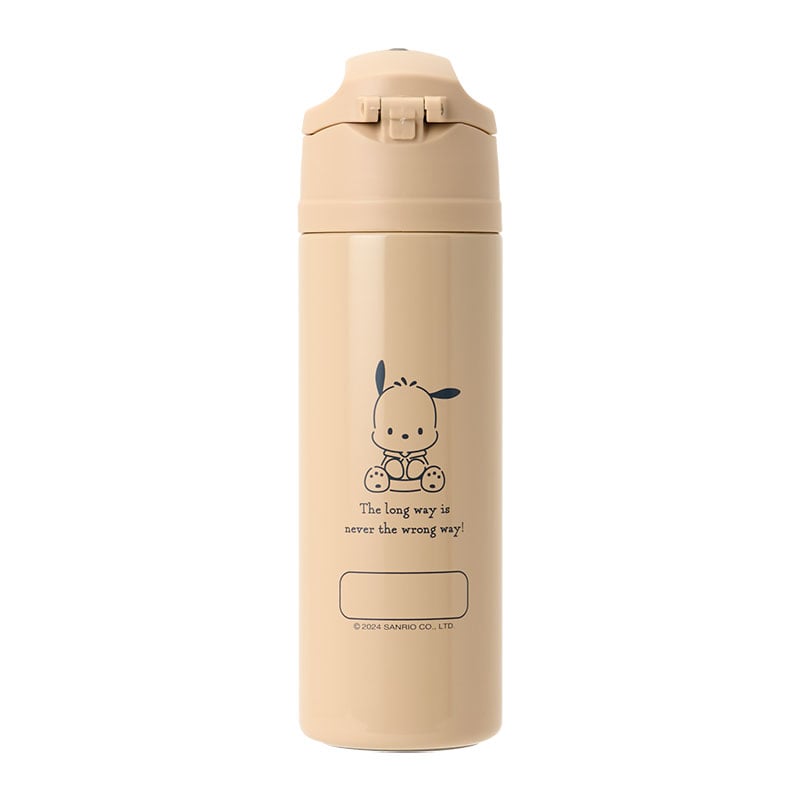 Pochacco Stainless Steel Water Bottle with Neoprene Carrier