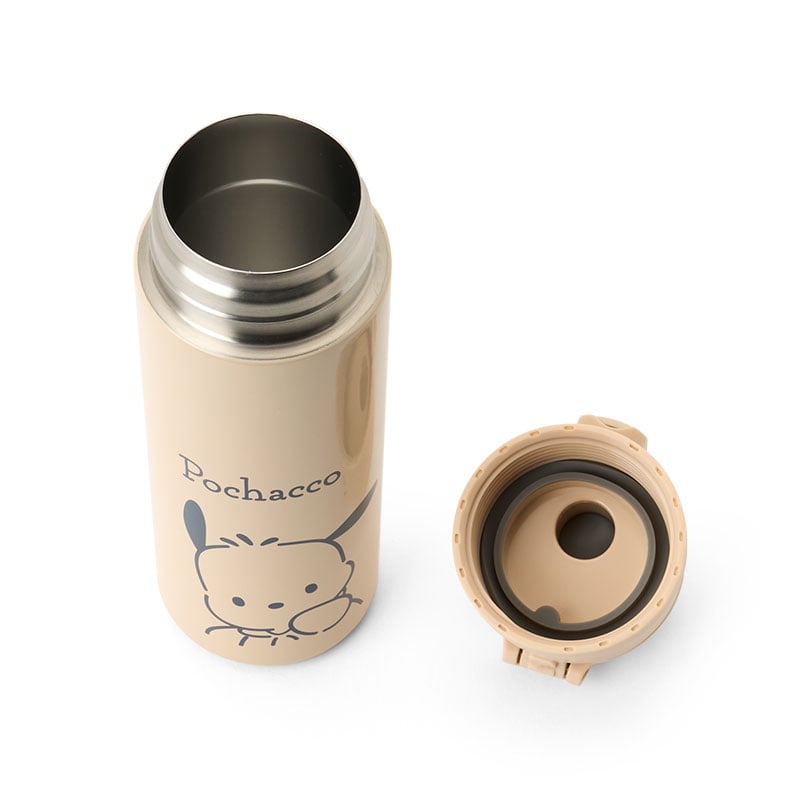 Pochacco Stainless Steel Water Bottle with Neoprene Carrier