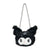 Kuromi 14" Boxed Plush & Bag Charm Set (Midnight Melokuro Series)