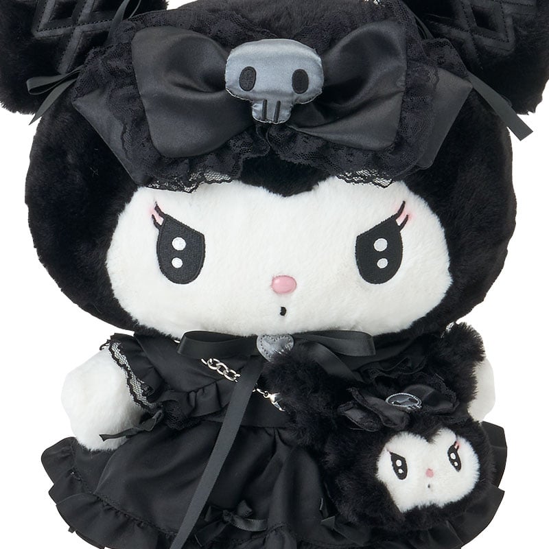 Kuromi 14&quot; Boxed Plush &amp; Bag Charm Set (Midnight Melokuro Series)