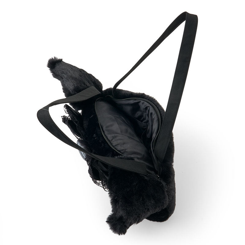 Kuromi Plush Tote Bag (Midnight Melokuro Series)