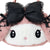 My Melody Plush Tote Bag (Midnight Melokuro Series)
