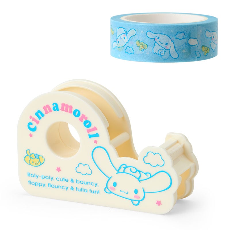 Cinnamoroll Washi Tape and Dispenser Set (Sanrio Forever Series)