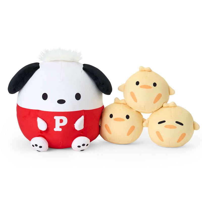 Pochacco &amp; Pi-chans Better Together Throw Pillow Duo