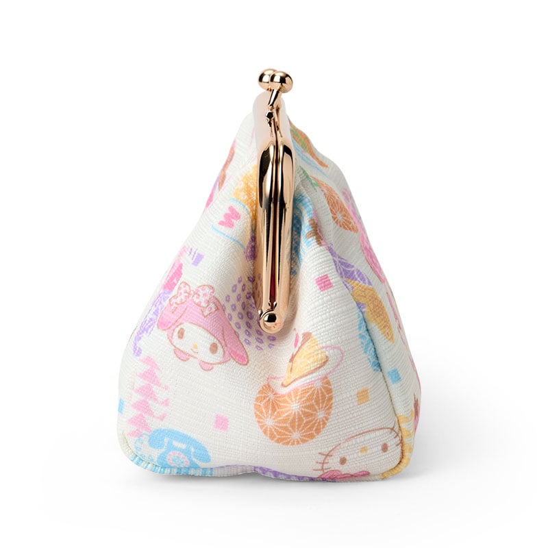 Sanrio Characters Kiss Lock Pouch (Retro Pastel Series)