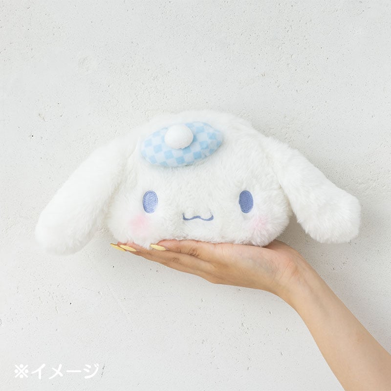 Cinnamoroll Plush Mini Face Pouch (Retro Pastel Series)
