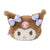 Kuromi Plush Mini Face Pouch (Retro Pastel Series)