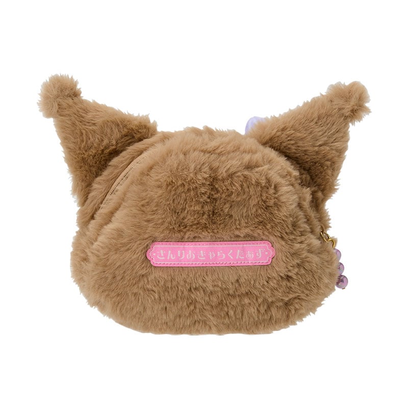 Kuromi Plush Mini Face Pouch (Retro Pastel Series)