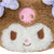 Kuromi Plush Mini Face Pouch (Retro Pastel Series)