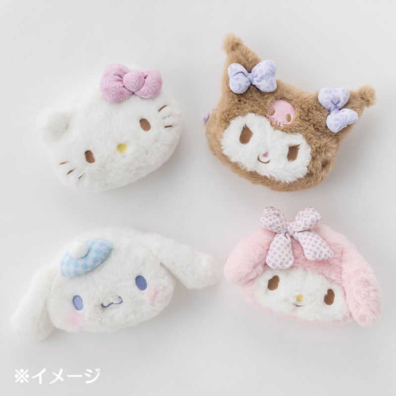 My Melody Plush Mini Face Pouch (Retro Pastel Series)