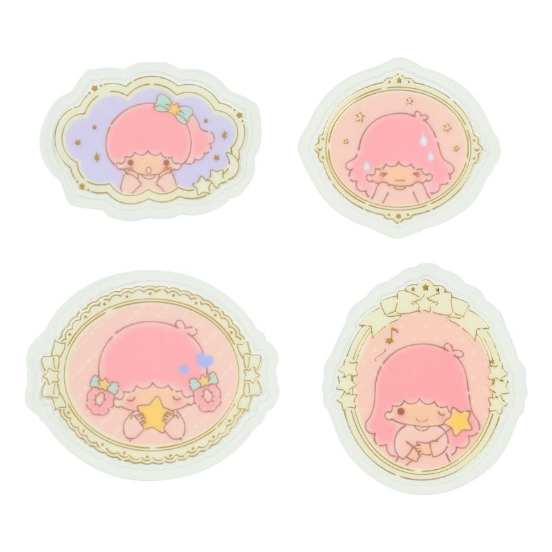 LittleTwinStars 51-pc Mini Sticker Pack (Pastel Frame Design Series)