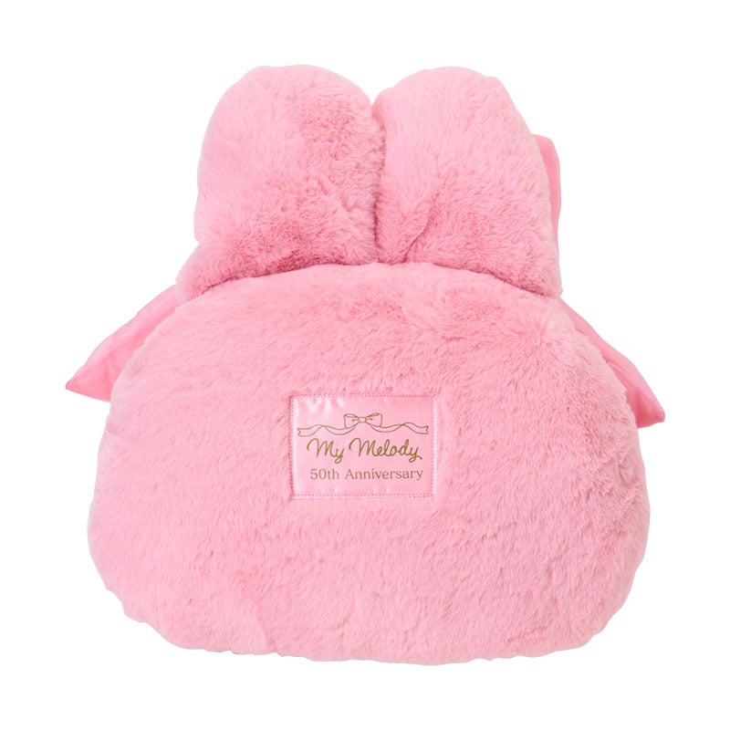 My Melody Face Plush (50th Anniv. Ribbon Series)