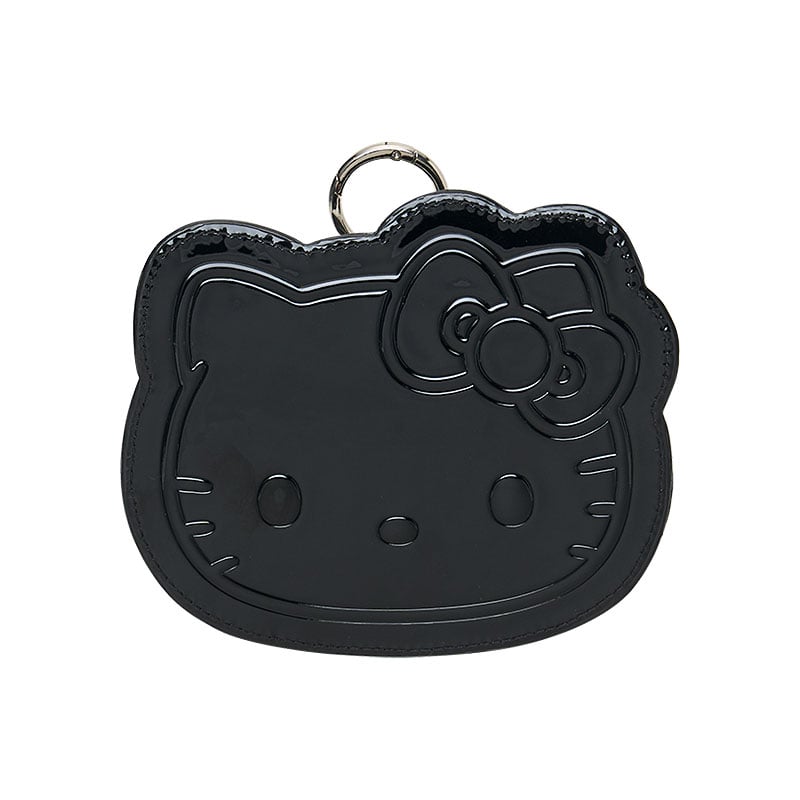 Hello Kitty Mini Zipper Pouch (Silver Houndstooth Series)