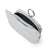Kuromi Mini Zipper Pouch (Silver Houndstooth Series)