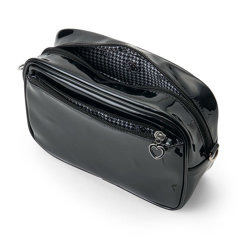 Hello Kitty Crossbody Bag (Silver Houndstooth Series)