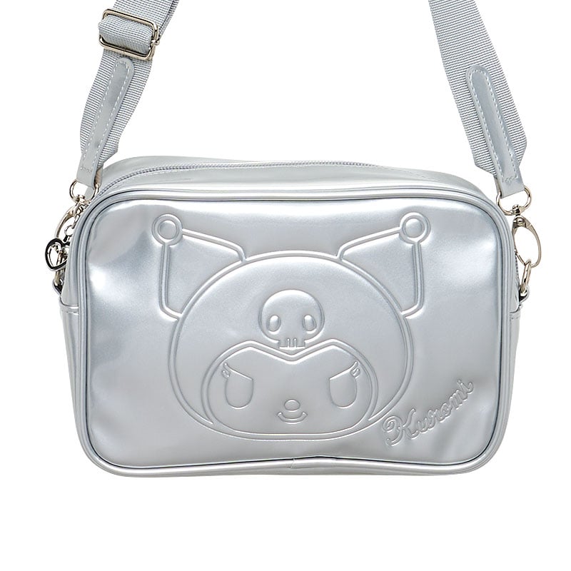 Kuromi Crossbody Bag (Silver Houndstooth Series)