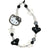Hello Kitty Smartphone Charm Set (Silver Houndstooth Series)