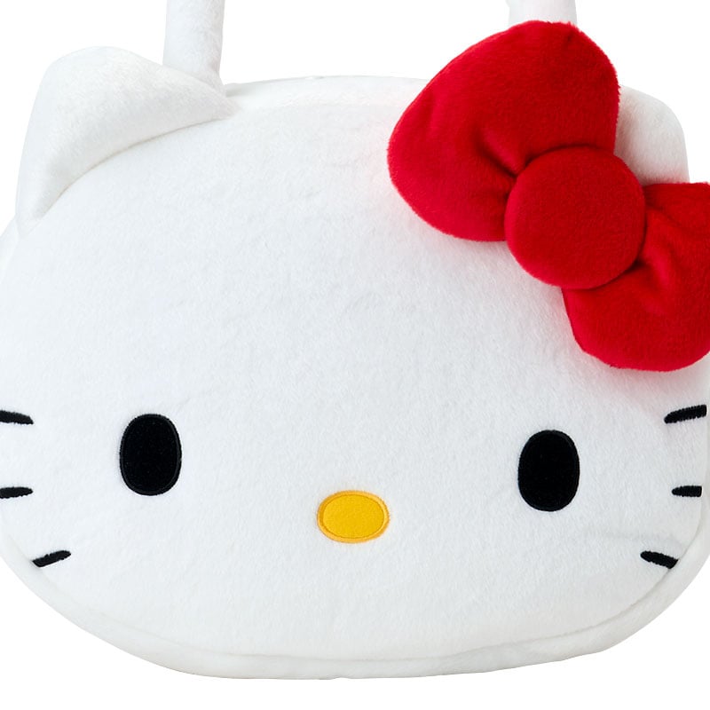 Hello Kitty Plush Face Tote Bag