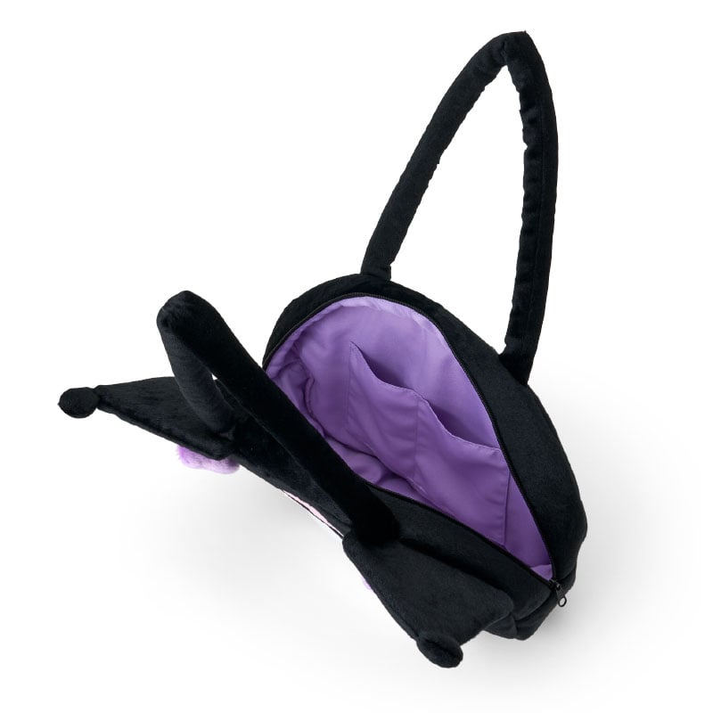 Kuromi Plush Face Tote Bag