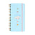 Cinnamoroll Slim Spiral Notebook (Elastic Closure)