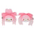My Melody & My Sweet Piano Plush Hair Clip Set (50th Anniv. Ribbon Series)