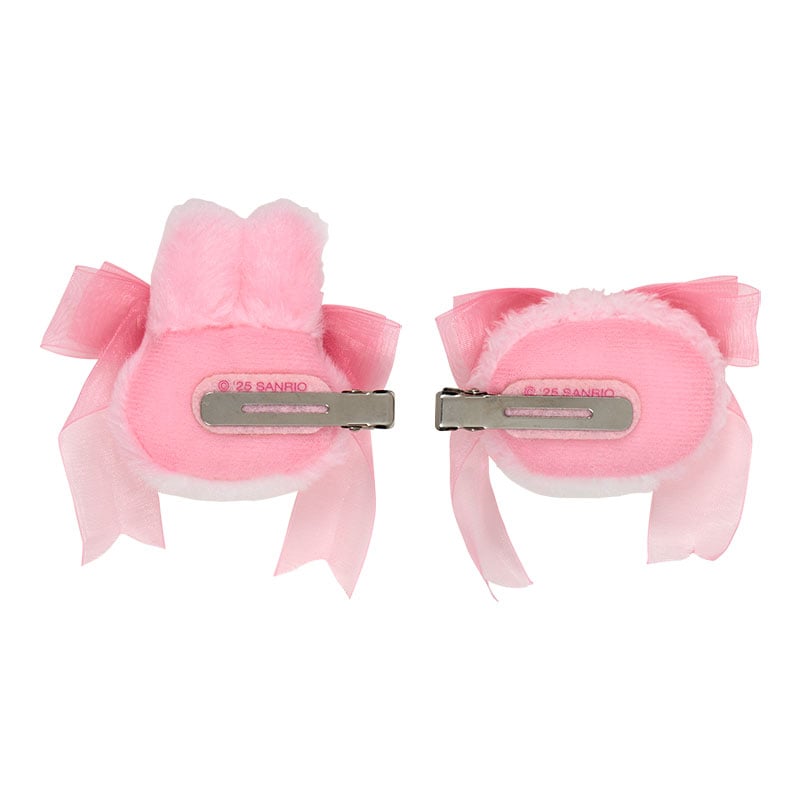 My Melody &amp; My Sweet Piano Plush Hair Clip Set (50th Anniv. Ribbon Series)