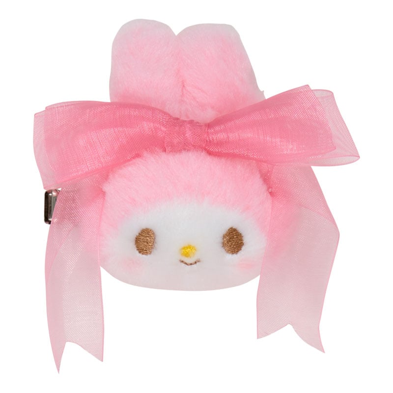 My Melody &amp; My Sweet Piano Plush Hair Clip Set (50th Anniv. Ribbon Series)