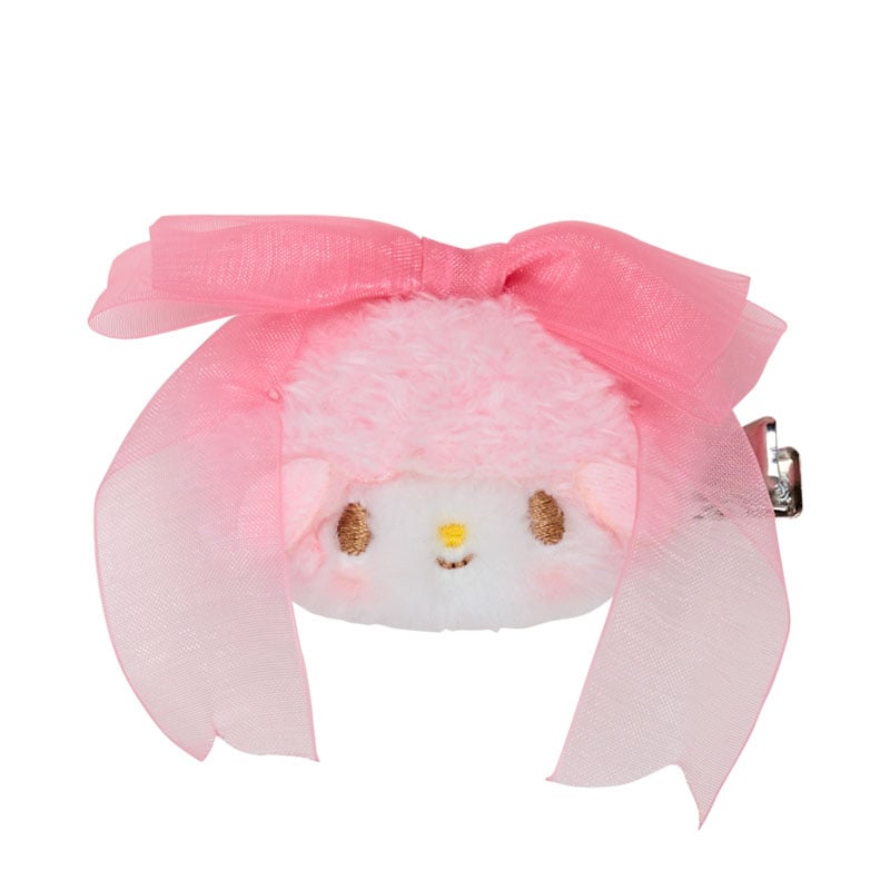 My Melody &amp; My Sweet Piano Plush Hair Clip Set (50th Anniv. Ribbon Series)