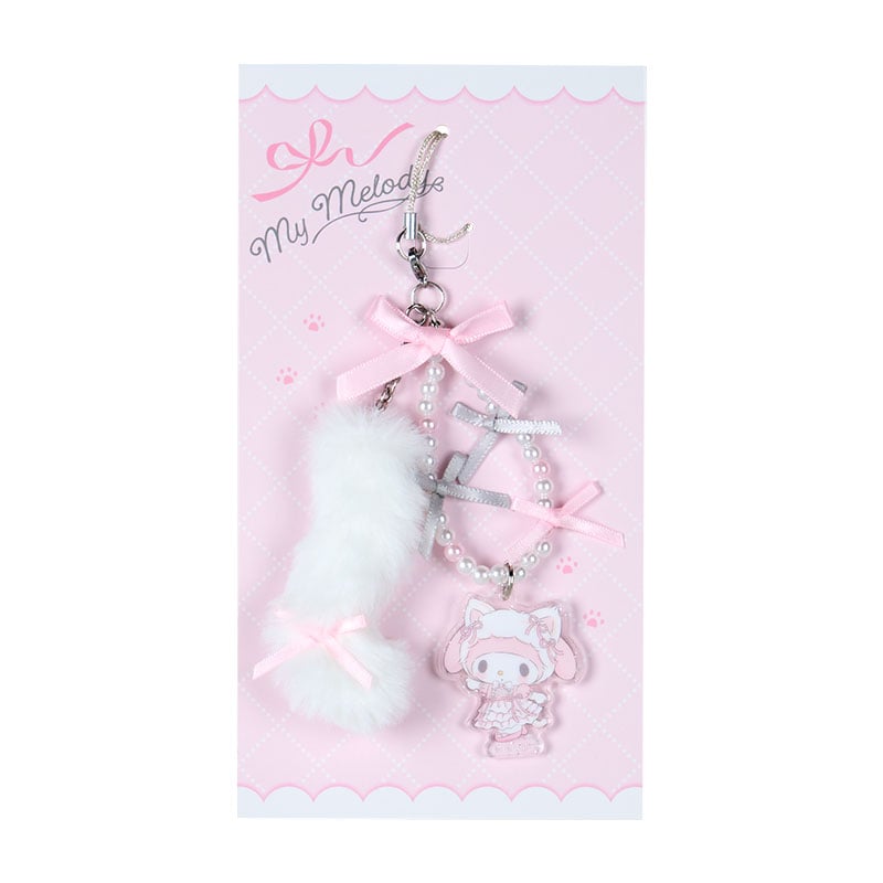 My Melody Beaded Smartphone Charm (Ballet Kitten Series)
