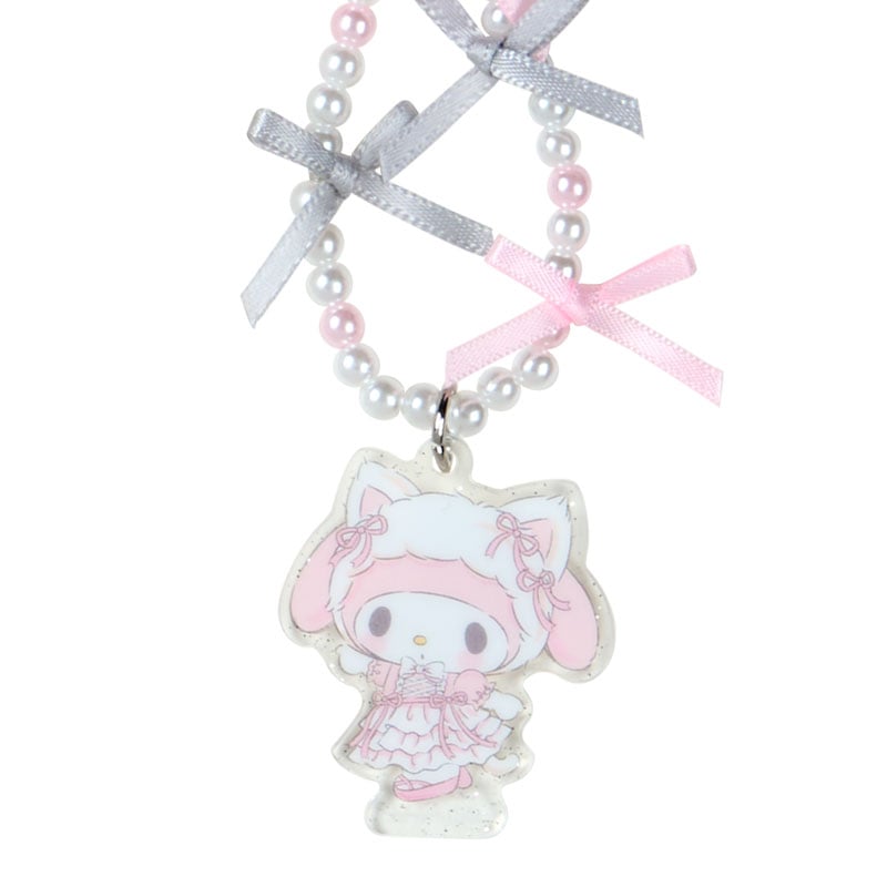 My Melody Beaded Smartphone Charm (Ballet Kitten Series)