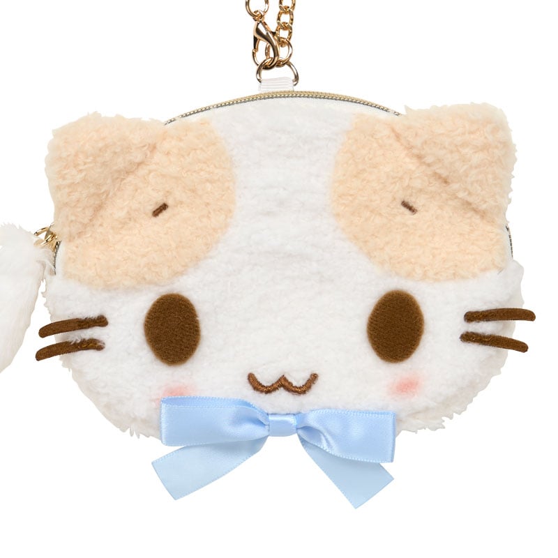 Masyumaro Plush Mini Face Pouch (Sanrio Cat Club Series)