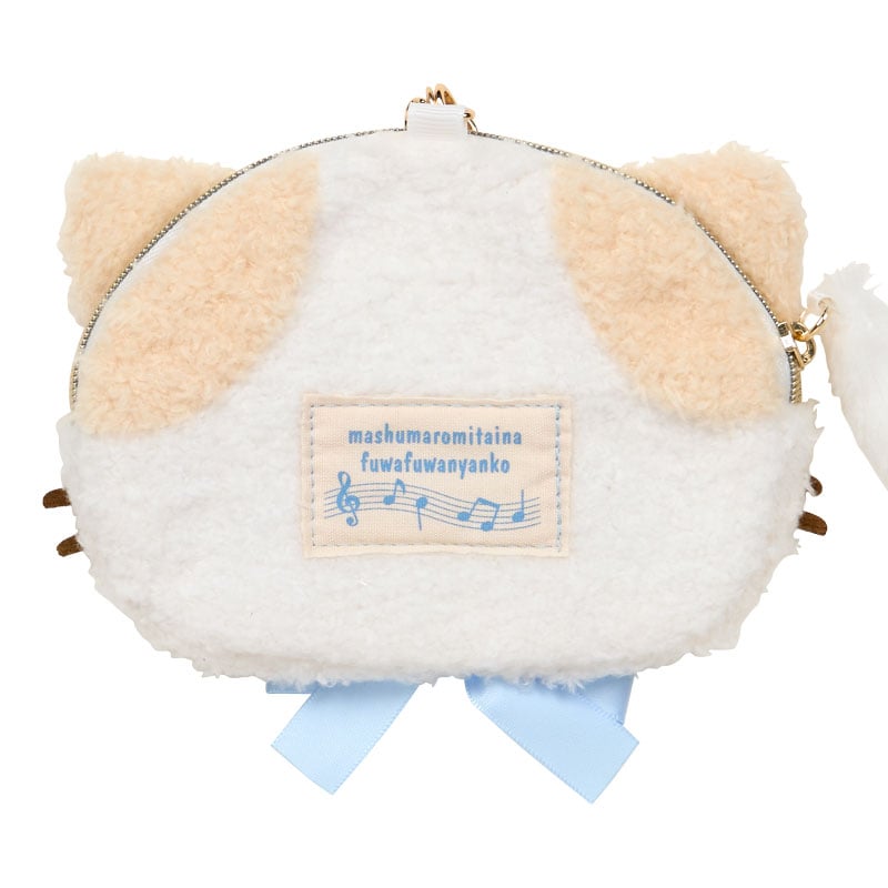 Masyumaro Plush Mini Face Pouch (Sanrio Cat Club Series)