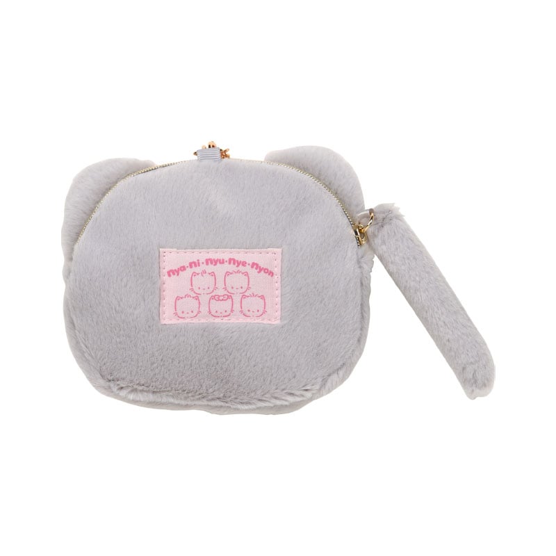 Nya Ni Nyu Nye Nyon Plush Mini Face Pouch (Sanrio Cat Club Series)