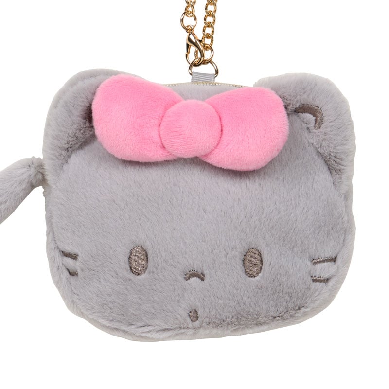 Nya Ni Nyu Nye Nyon Plush Mini Face Pouch (Sanrio Cat Club Series)