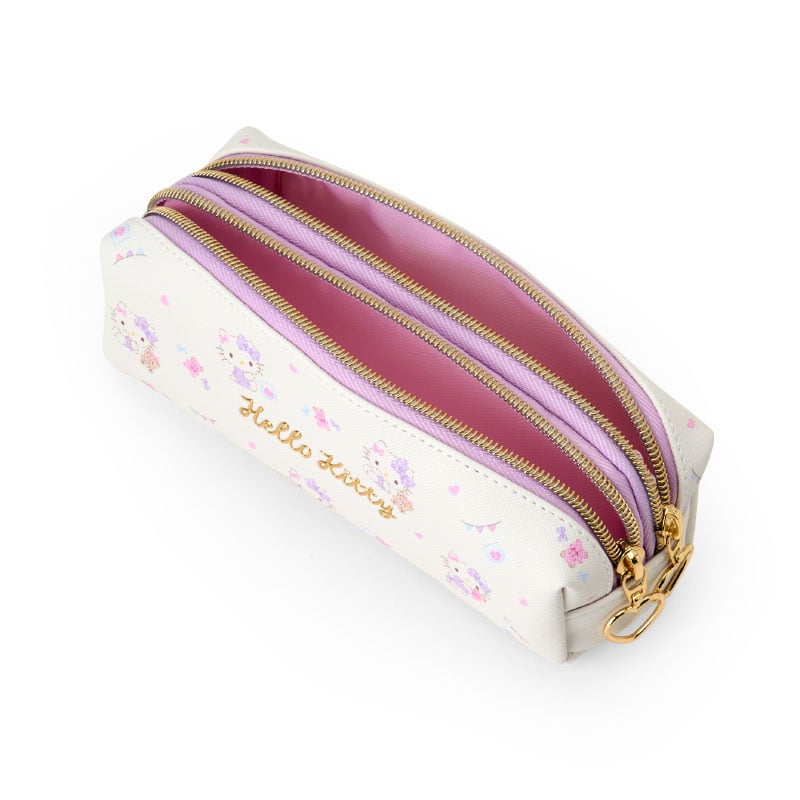 Hello Kitty Dual Compartment Pencil Pouch