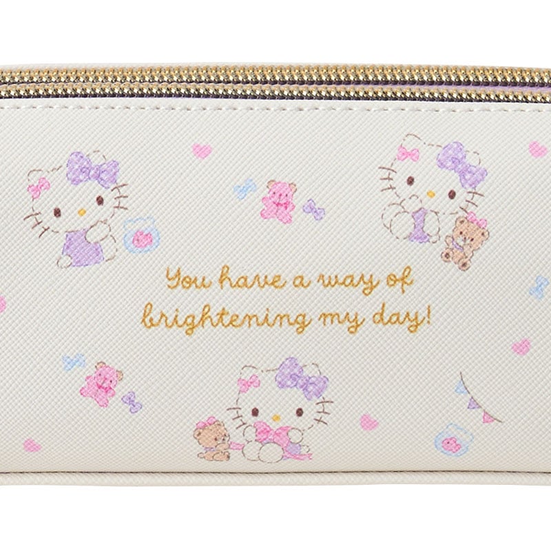 Hello Kitty Dual Compartment Pencil Pouch
