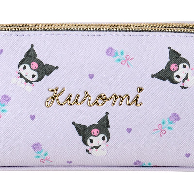 Kuromi Dual Compartment Pencil Pouch