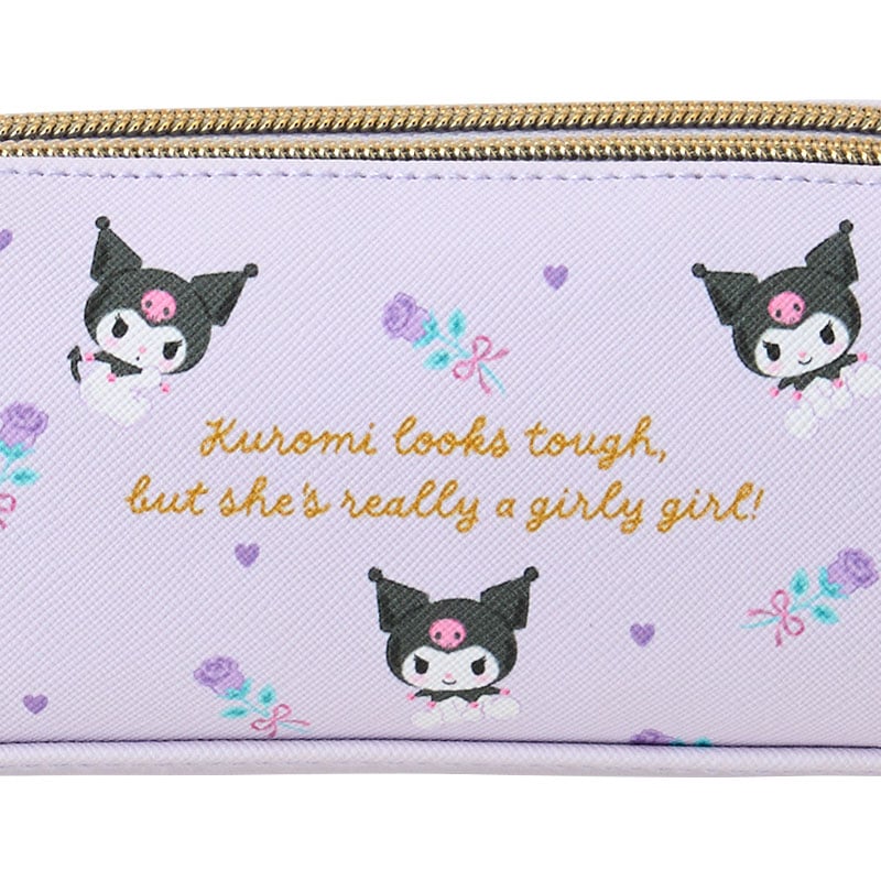 Kuromi Dual Compartment Pencil Pouch