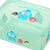 Hangyodon Clear Glitter Storage Bin (S)