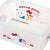 Hello Kitty Clear Glitter Storage Bin (S)