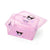 Kuromi Clear Glitter Storage Bin (S)